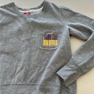 Colosseum Arizona State Sun Devils Crewneck Long Sleeve pullover Small
